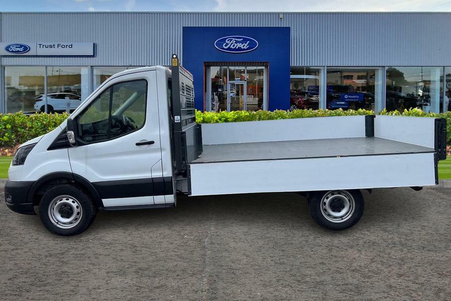 Ford Transit Custom 350 Leader L2 Mwb Single Cab Tipper Rwd 2.0 Ecoblu WP25JXF White #4
