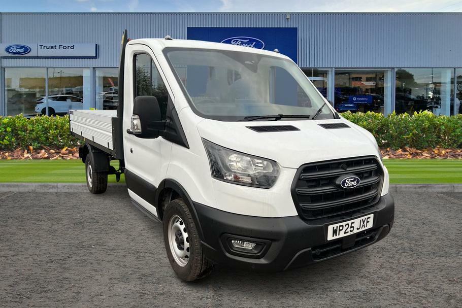 Ford Transit Custom 350 Leader L2 Mwb Single Cab Tipper Rwd 2.0 Ecoblu White