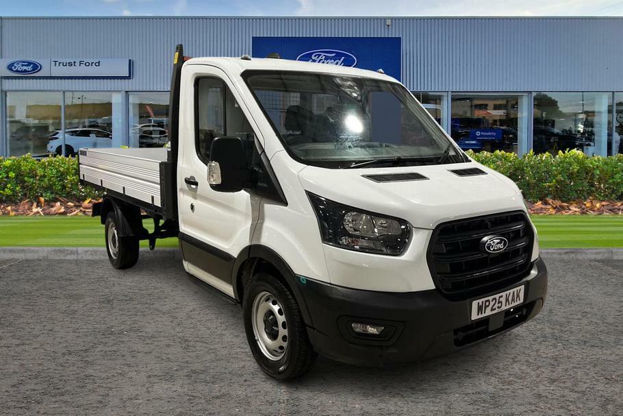 Ford Transit Custom 350 Leader L2 Mwb Single Cab 1 Way Tipper Rwd 2.0 WP25KAK White