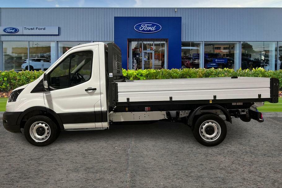 Ford Transit Custom 350 Leader L2 Mwb Single Cab 1 Way Tipper Rwd 2.0 WP25KAK White #3