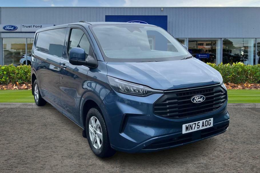 Ford Transit Custom 280 Limited L2 Lwb Fwd 2.0 Ecoblue 136Ps Low WN75AOG Blue