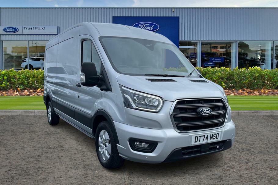 Ford Transit Custom 350 Limited L3 H2 Lwb Medium Roof Fwd 2.0 Ecoblue Silver