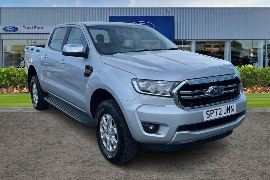 Ford Ranger Xlt 2.0 Ecoblue 170Ps 4X4 Double Cab Pick Up Silver