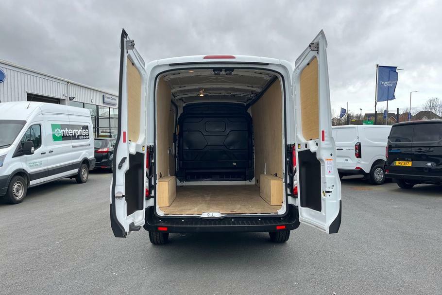 Ford Transit Custom 350 Leader L3 H2 Lwb Medium Roof Fwd 2.0 Ecob HK74ZXW White #5
