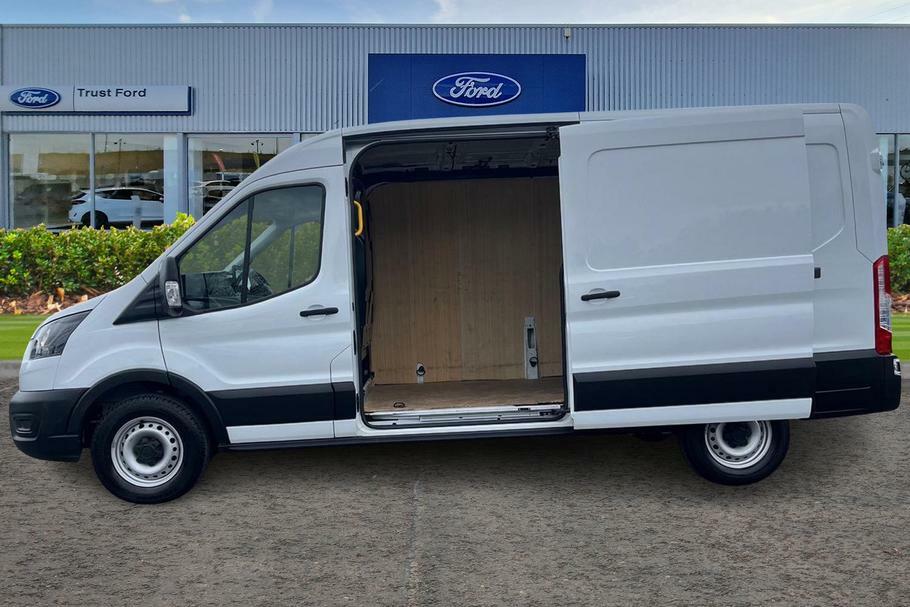 Ford Transit Custom 350 Leader L3 H2 Lwb Medium Roof Fwd 2.0 Ecob HK74ZXW White #4