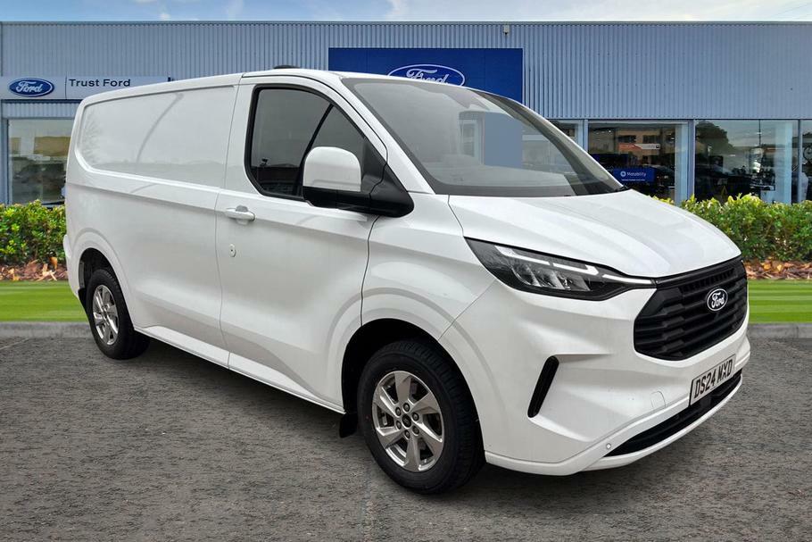 Ford Transit Custom 280 Limited L1 Swb Fwd 2.0 Ecoblue 136Ps Low Roof DS24MXD White