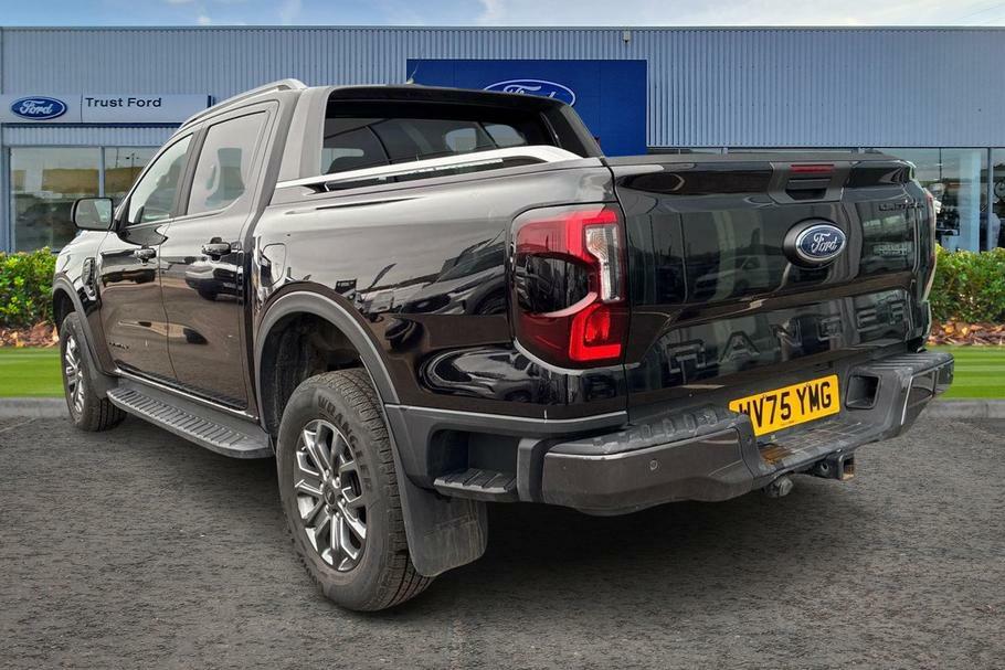 Ford Ranger Wildtrak 2.0 Ecoblue 205Ps 4X4 Double Cab Pic WV75YMG Black #2