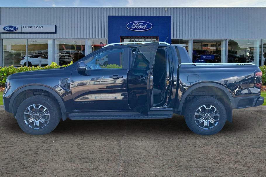 Ford Ranger Wildtrak 2.0 Ecoblue 205Ps 4X4 Double Cab Pic WV75YMG Black #5
