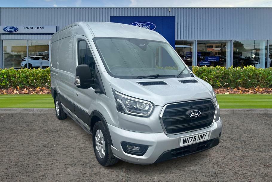 Ford Transit Custom 350 Limited L2 H2 Mwb Medium Roof Fwd 2.0 Eco Silver