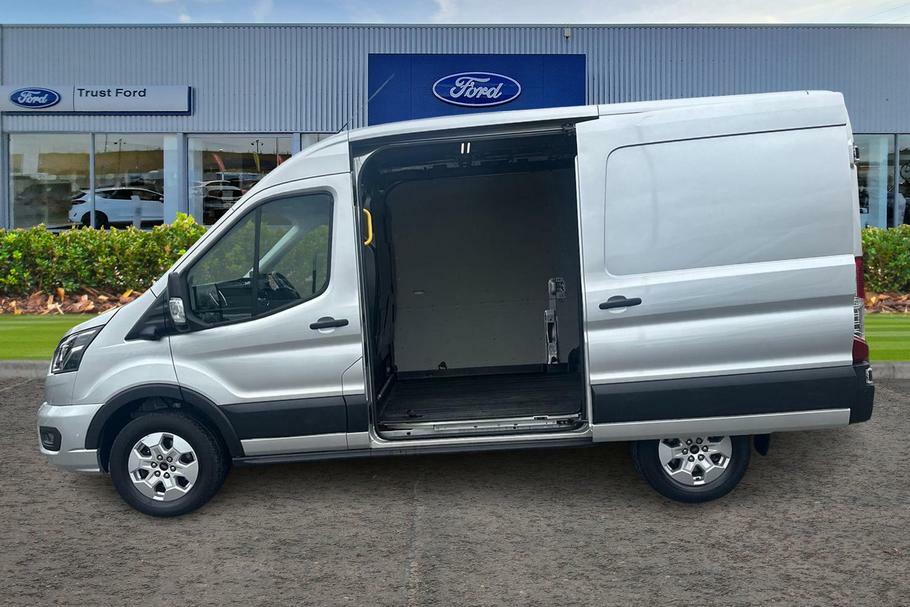 Ford Transit Custom 350 Limited L2 H2 Mwb Medium Roof Fwd 2.0 Eco WN75NMY Silver #4
