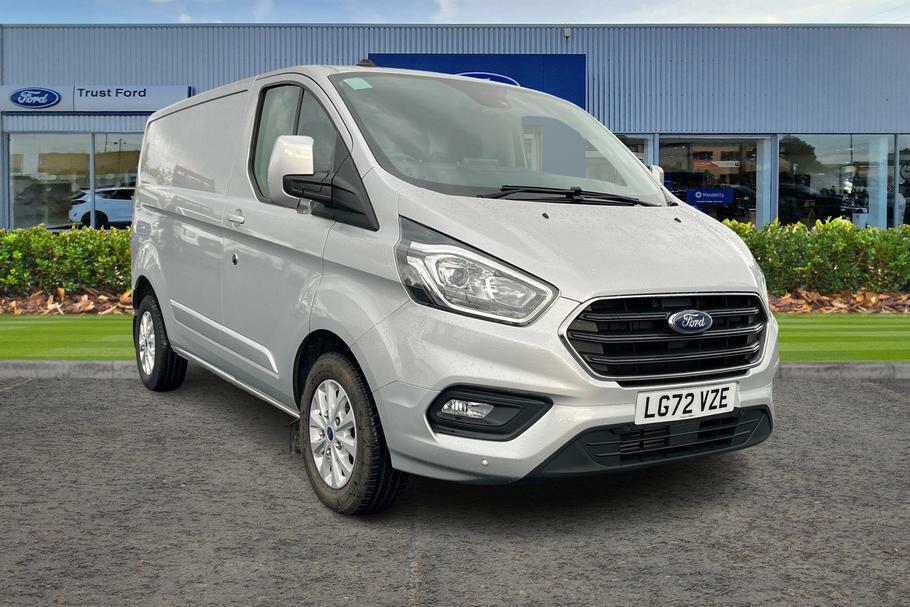 Ford Transit Custom 300 Limited L1 Swb Fwd 2.0 Ecoblue 130Ps Low Roof Silver