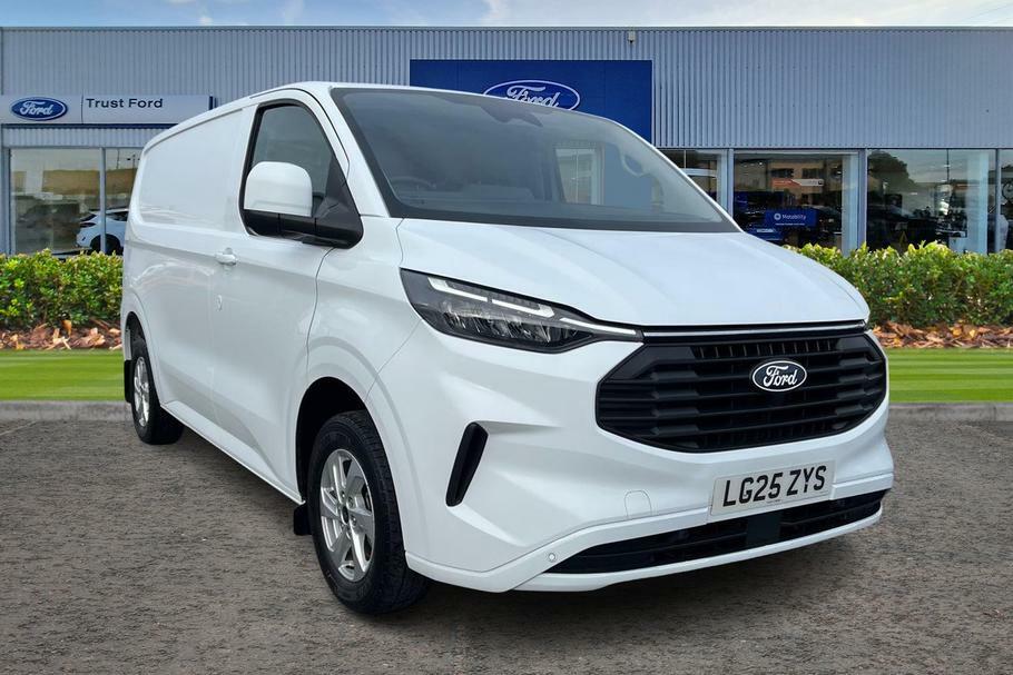 Ford Transit Custom 280 Limited L1 Swb Fwd 2.0 Ecoblue 136Ps Low Roof White