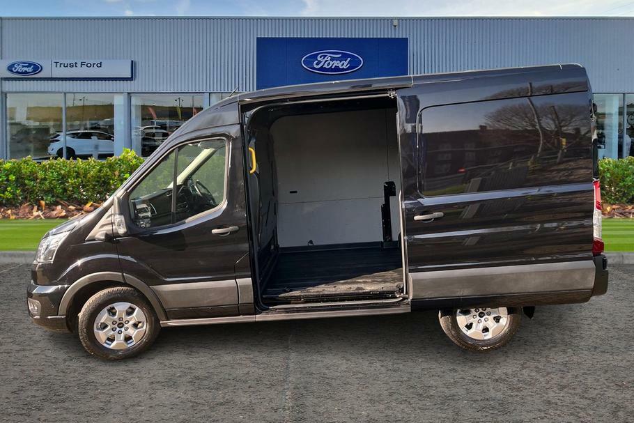 Ford Transit Custom 350 Limited L2 H2 Mwb Medium Roof Fwd 2.0 Eco WN75NPC Black #4