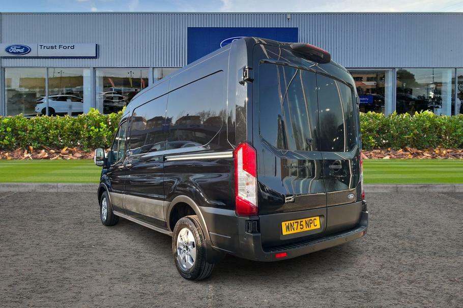 Ford Transit Custom 350 Limited L2 H2 Mwb Medium Roof Fwd 2.0 Eco WN75NPC Black #2