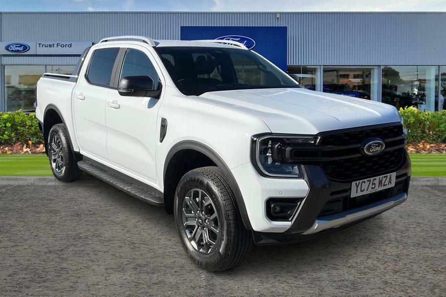 Ford Ranger Wildtrak 3.0 Ecoblue V6 240Ps 4X4 Double Cab White