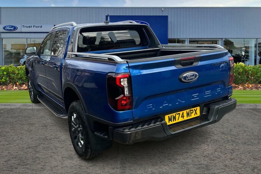Ford Ranger Wildtrak 2.0 Ecoblue 205Ps 4X4 Double Cab Pic MW74WPX Blue #2