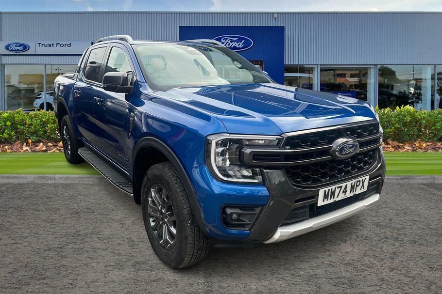 Ford Ranger Wildtrak 2.0 Ecoblue 205Ps 4X4 Double Cab Pic Blue