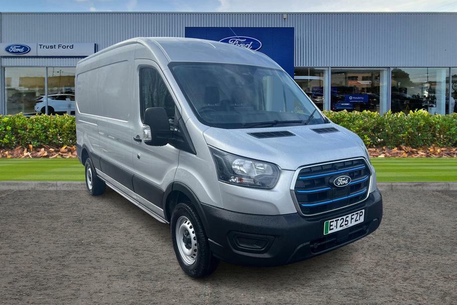 Ford Transit Custom 350 Leader L3 H2 Lwb Medium Roof Rwd 135Kw 68 Silver
