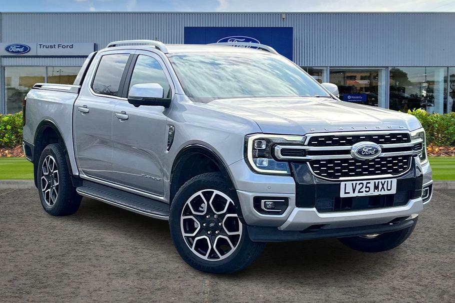 Ford Ranger Platinum 3.0 Ecoblue V6 240Ps 4X4 Double Cab Silver