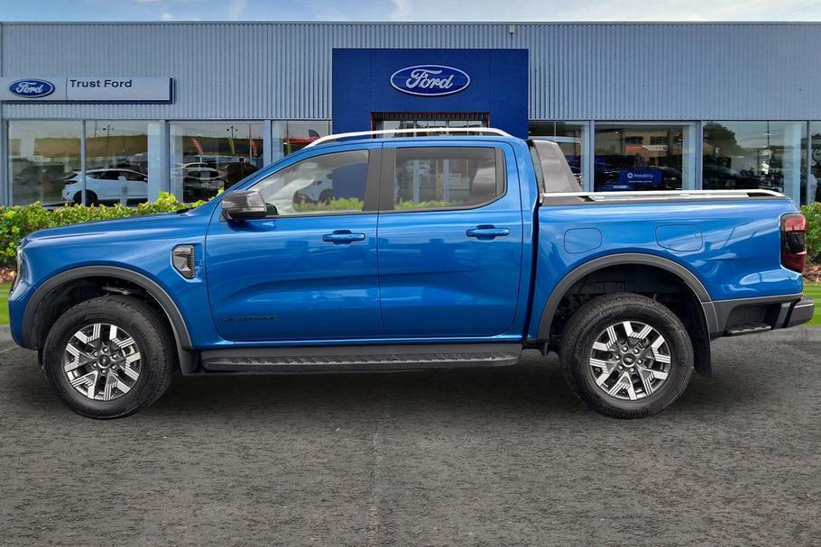 Ford Ranger Wildtrak 2.3 Ecoboost Phev 4X4 Double Cab Pic SW25FBV Blue #5