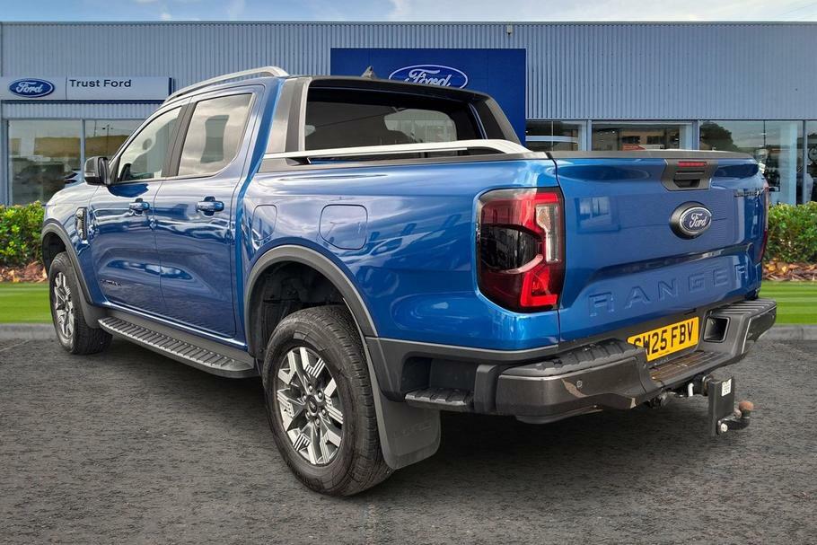 Ford Ranger Wildtrak 2.3 Ecoboost Phev 4X4 Double Cab Pic SW25FBV Blue #2