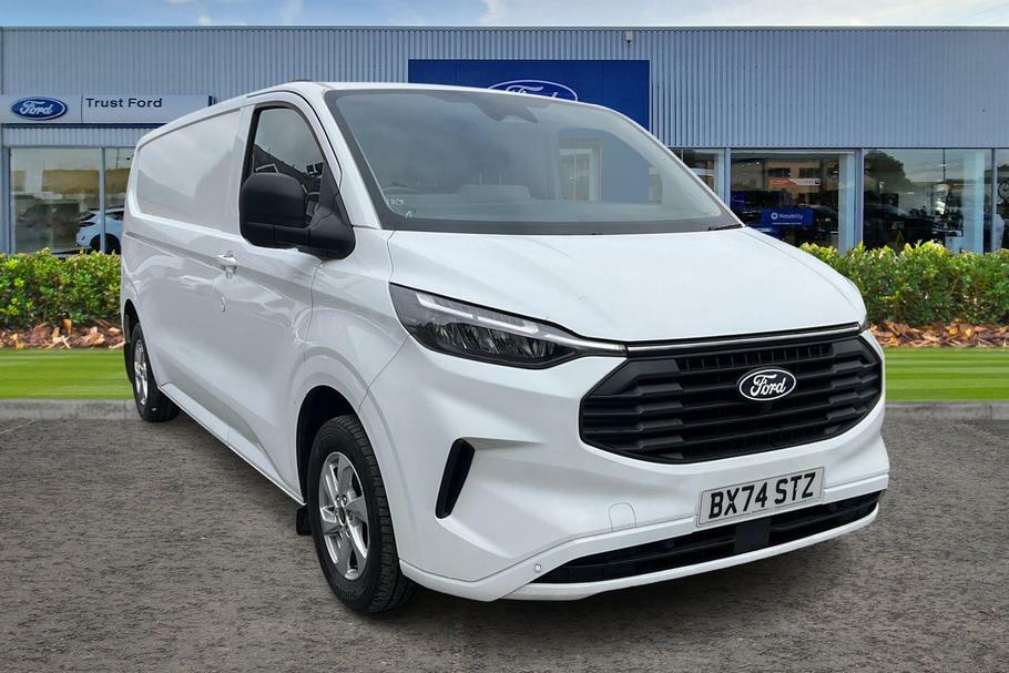 Ford Transit Custom 280 Limited L2 Lwb Fwd 2.0 Ecoblue 136Ps Low Roof White