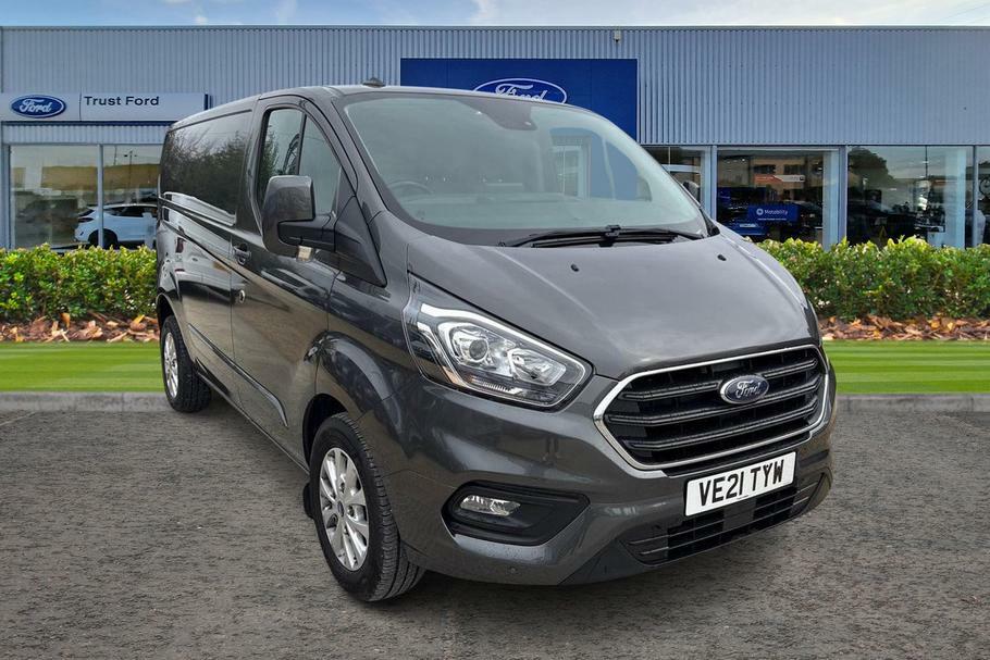 Ford Transit Custom 280 Limited L1 Swb Fwd 2.0 Ecoblue 130Ps Low Roof Grey