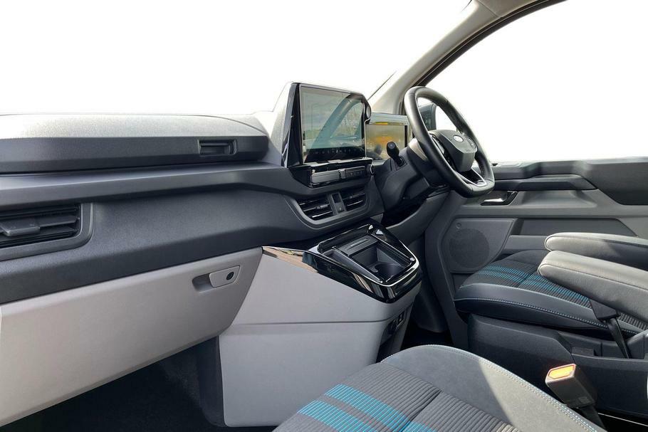 Ford Transit Custom 320 Sport L1 Swb Double Cab In Van Fwd 2.0 Ec EA25OJW Black #3