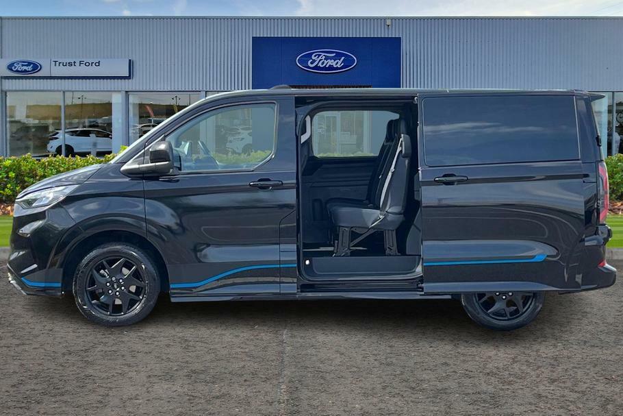 Ford Transit Custom 320 Sport L1 Swb Double Cab In Van Fwd 2.0 Ec EA25OJW Black #5
