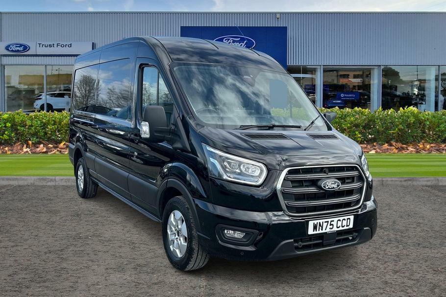 Ford Transit Custom 350 Limited L3 H2 Lwb Medium Roof Fwd 2.0 Eco Black