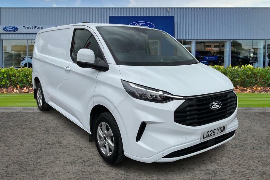 Ford Transit Custom 280 Limited L1 Swb Fwd 2.0 Ecoblue 136Ps Low Roof White