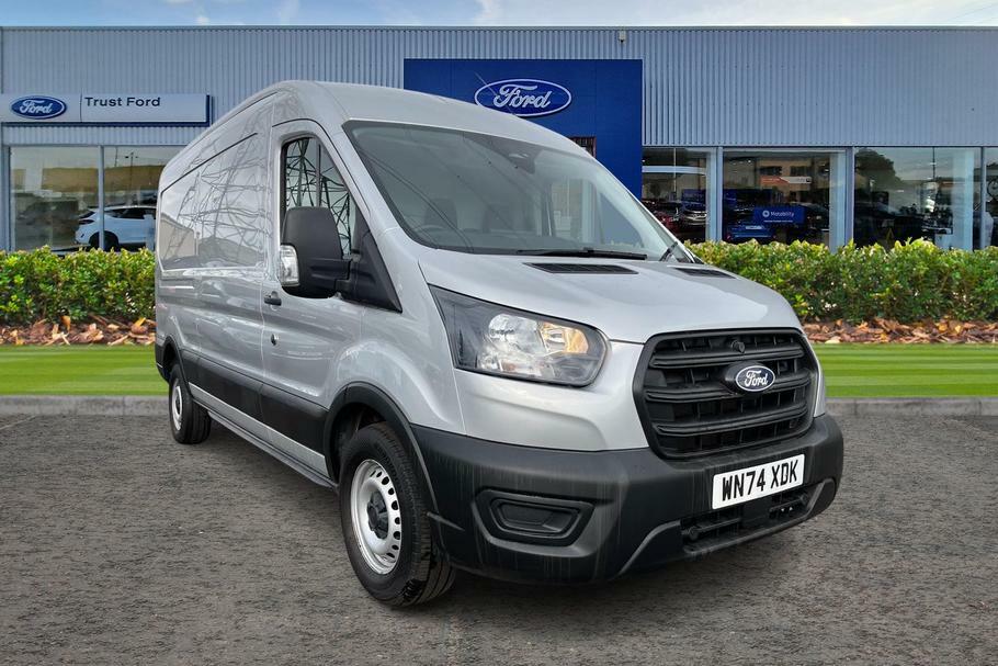 Ford Transit Custom 350 Leader L3 H2 Lwb Medium Roof Fwd 2.0 Ecob Silver