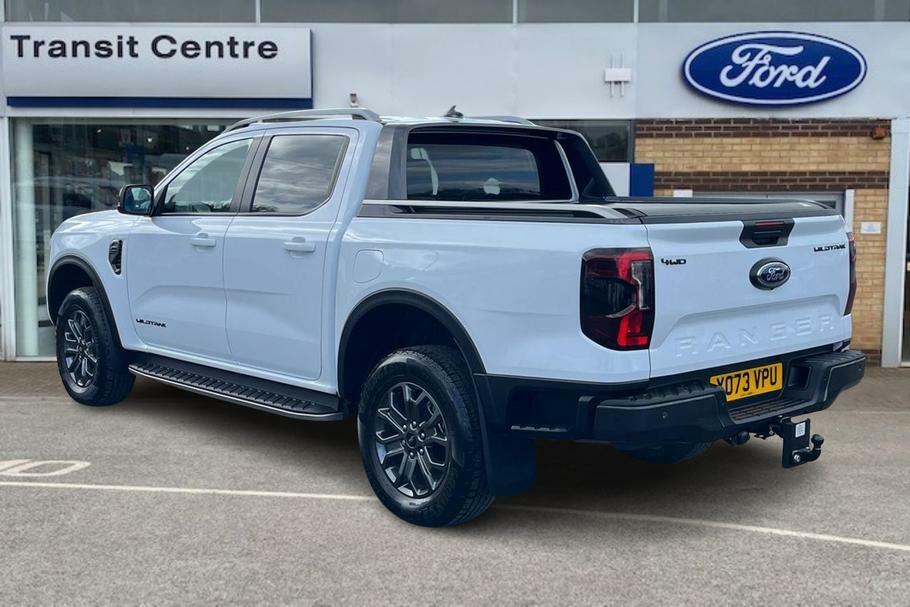Ford Ranger Wildtrak 2.0 Ecoblue 205Ps 4X4 Double Cab Pic YO73VPU White #2