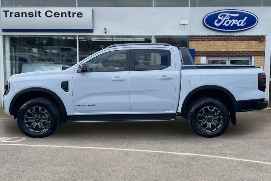 Ford Ranger Wildtrak 2.0 Ecoblue 205Ps 4X4 Double Cab Pic YO73VPU White #4