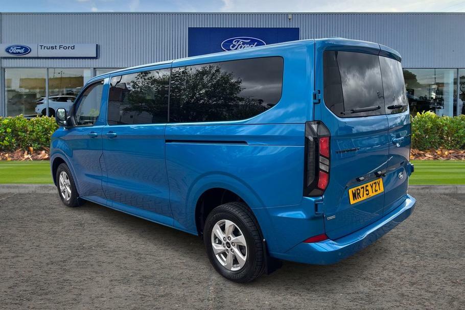Ford Transit Custom 340 Limited L2 Lwb 9 Seat Kombi Fwd 2.5 Phev WR75YZY Blue #2