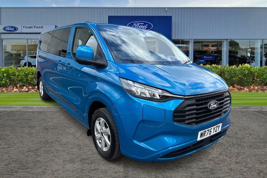 Ford Transit Custom 340 Limited L2 Lwb 9 Seat Kombi Fwd 2.5 Phev Blue