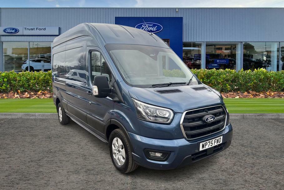 Ford Transit Custom 350 Limited L3 H3 Lwb High Roof Fwd 2.0 Ecobl WP75FWO Blue