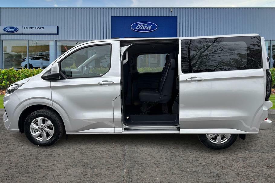 Ford Transit Custom 320 Limited L1 Swb Double Cab In Van Fwd 2.0 Ecobl WR75ZBO Silver #5