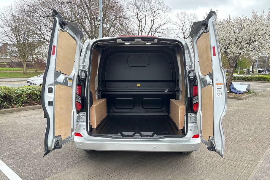 Ford Transit Custom 320 Limited L1 Swb Double Cab In Van Fwd 2.0 Ecobl WR75ZBO Silver #6