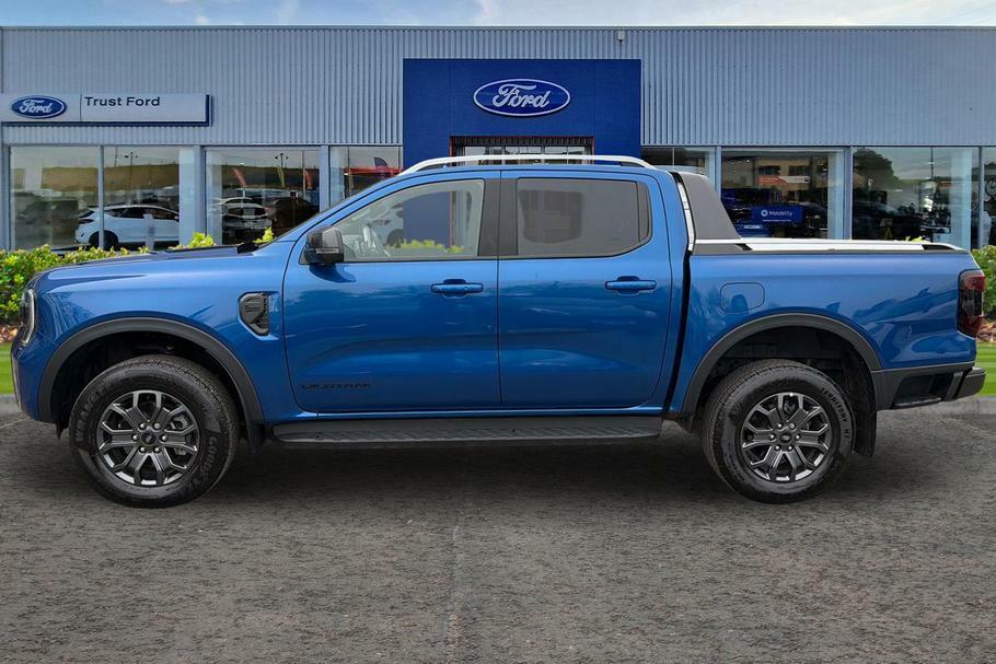 Ford Ranger Wildtrak 2.0 Ecoblue 205Ps 4X4 Double Cab Pic WV75XWF Blue #5