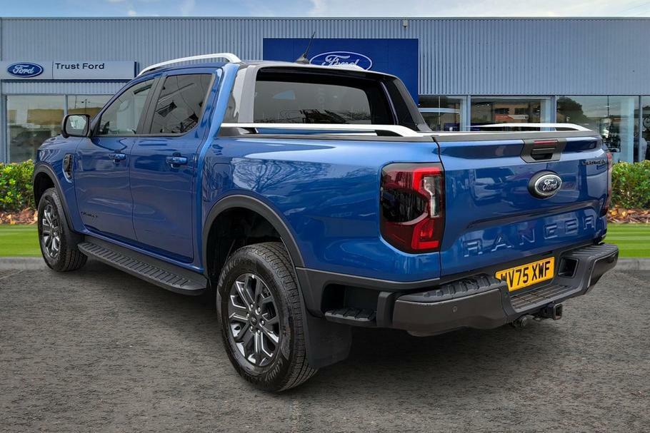 Ford Ranger Wildtrak 2.0 Ecoblue 205Ps 4X4 Double Cab Pic WV75XWF Blue #2