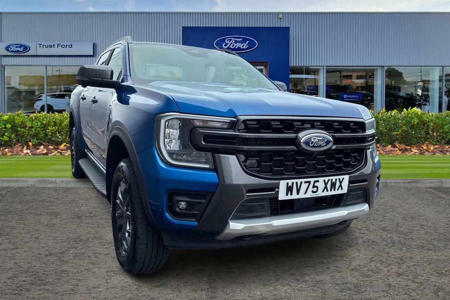 Ford Ranger Wildtrak 2.0 Ecoblue 205Ps 4X4 Double Cab Pic Blue