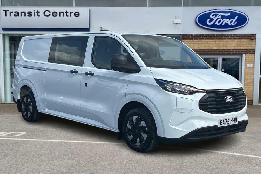 Ford Transit Custom 320 Trend L2 Lwb Double Cab Fwd 2.5 Phev 232P White