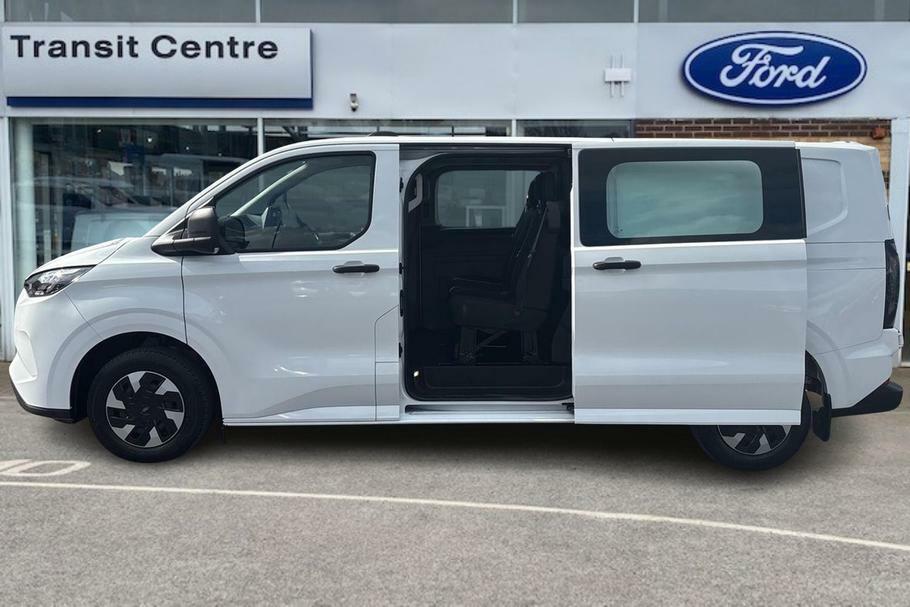 Ford Transit Custom 320 Trend L2 Lwb Double Cab Fwd 2.5 Phev 232P EA75HHB White #5