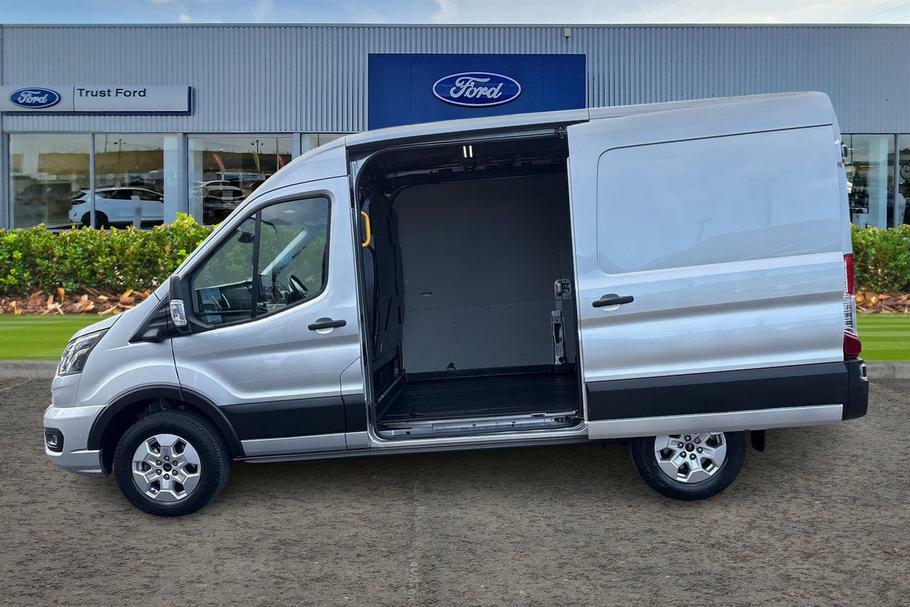 Ford Transit Custom 350 Limited L2 H2 Mwb Medium Roof Fwd 2.0 Eco WN75NUO Silver #5