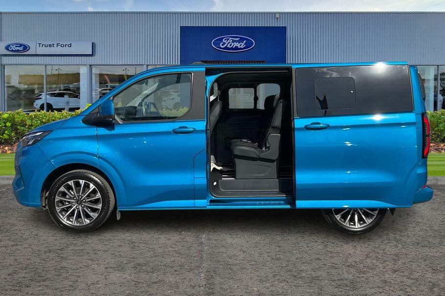Ford Tourneo Custom 320 Titanium X L1 Swb 8 Seat Minibus Fwd 2.0 Blue #5