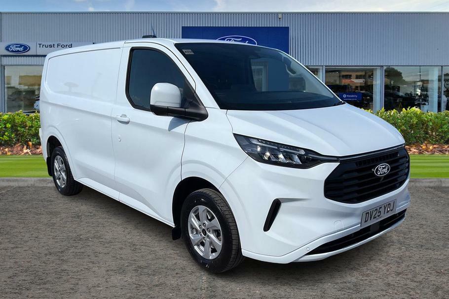 Ford Transit Custom 280 Limited L1 Swb Fwd 2.0 Ecoblue 136Ps Low Roof White