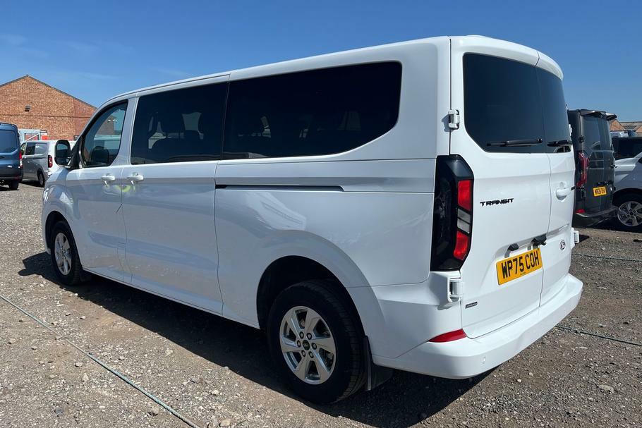 Ford Transit Custom 340 Limited L2 Lwb 9 Seat Kombi Fwd 2.5 Phev 232Ps WP75COH White #2