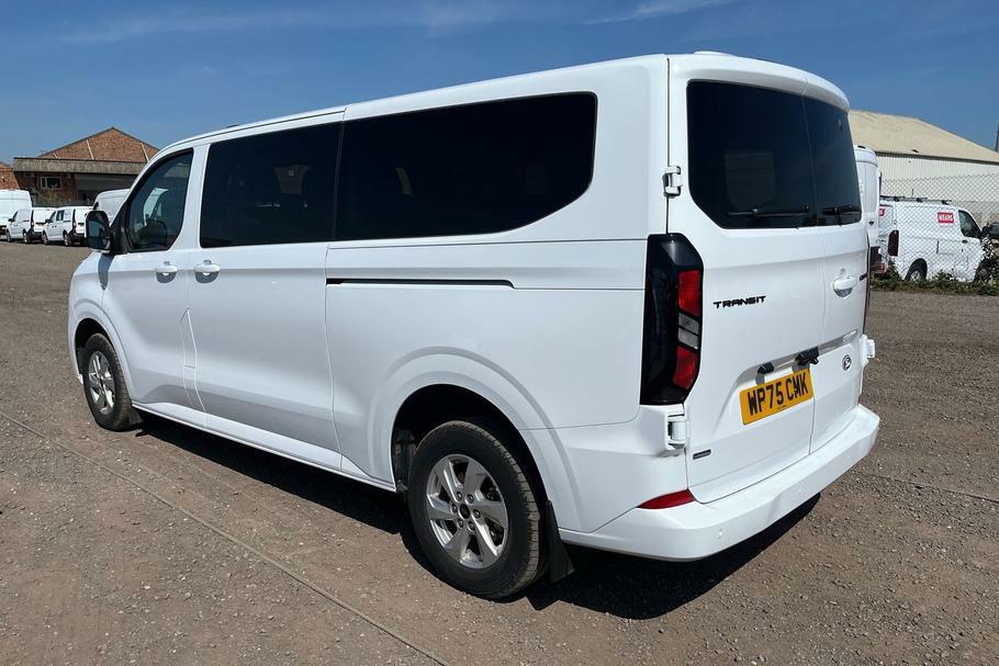 Ford Transit Custom 340 Limited L2 Lwb 9 Seat Kombi Fwd 2.5 Phev 232Ps WP75CMK White #2