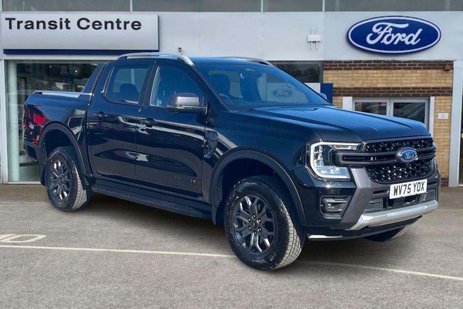 Ford Ranger Wildtrak 2.0 Ecoblue 205Ps 4X4 Double Cab Pic Black
